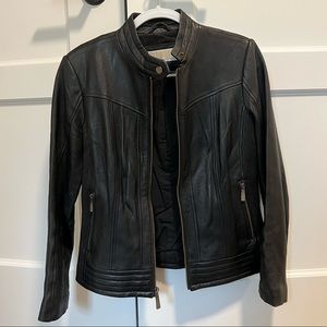 Women’s Michael Kors Leather Jacket, Size M
